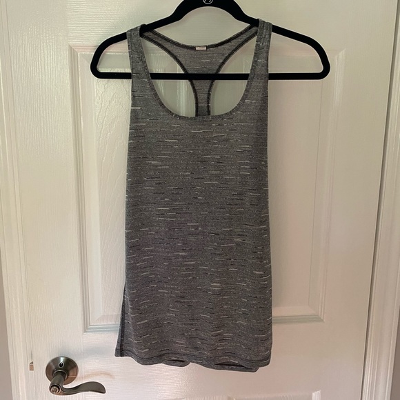 Heather Gray Workout Tank - Picture 1 of 4